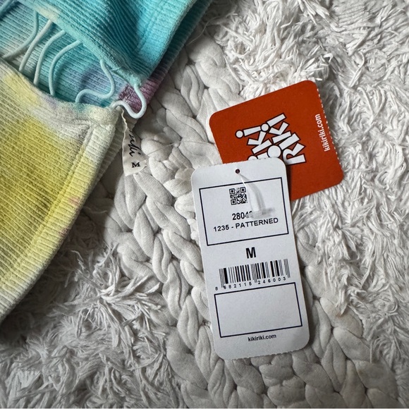 Dolls Kill Medium Rainbow Tie-Dye Tube Top Festival Dyed Colorful - Picture 7 of 7